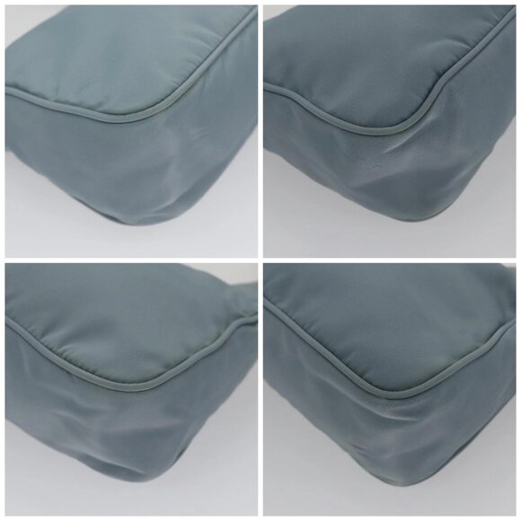 PRADA Accessory Pouch Nylon Light Blue Auth - Picture 15 of 15